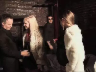 Anal group sex party with two blonde sluts